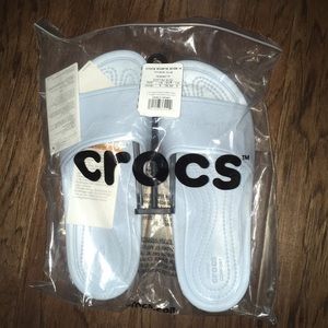 Crocs Sloane Slide Women’s 8 Mineral Blue